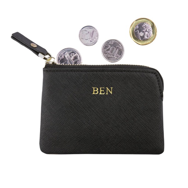 personalised coin pouch for colleague