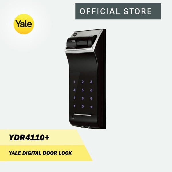 yale ydr4110+ rim lock best digital door lock singapore