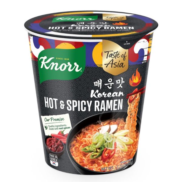 Knorr Hot & Spicy Seafood Ramen best korean instant noodles