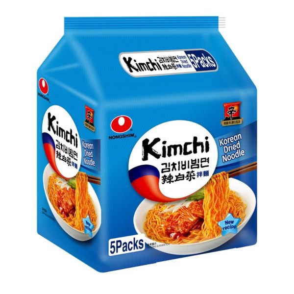Nongshim Korean Kimchi Dried Noodles best korean instant noodles