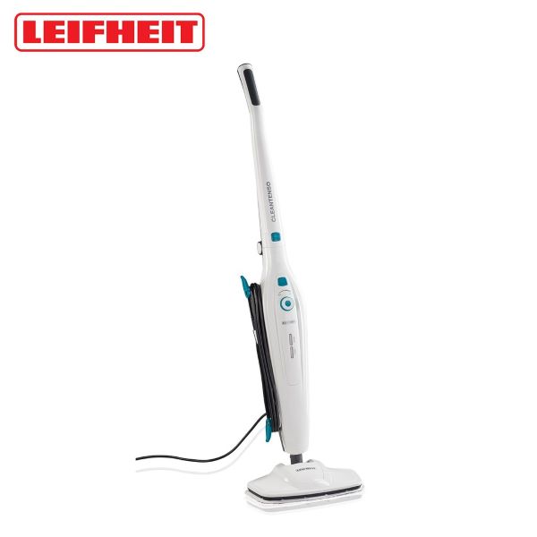 leifheit handheld steam mop in white 