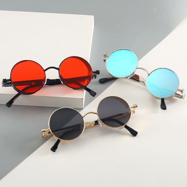 steampunk round sunglasses for men best sunglasses singapore