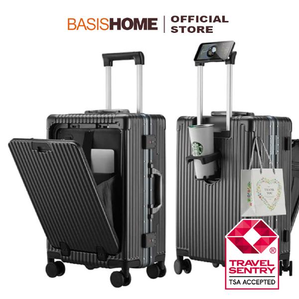 BASISHOME Best Carry On Luggage Singapore