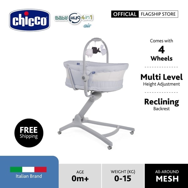 Chicco Baby Hug 4-in-1 Air Crib best baby cot singapore