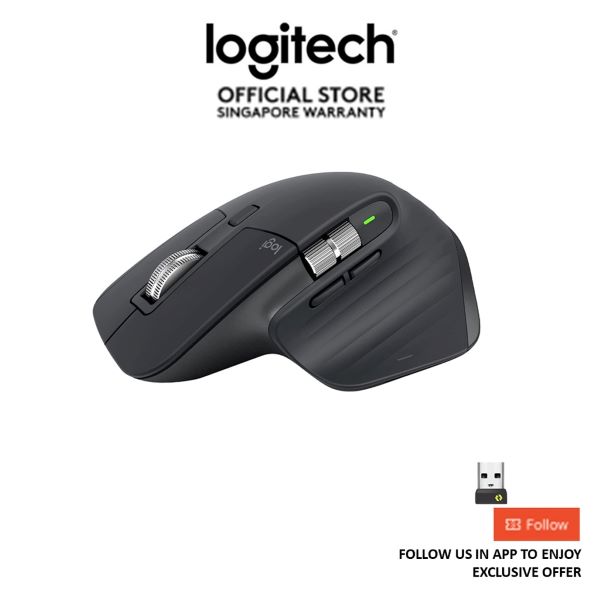 Logitech MX Master 3S Wireless Mouse best ergonomic mouse singapore