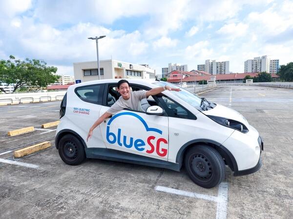 blue sg car sharing singapore