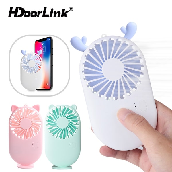 HdoorLink Mini Portable Fan 