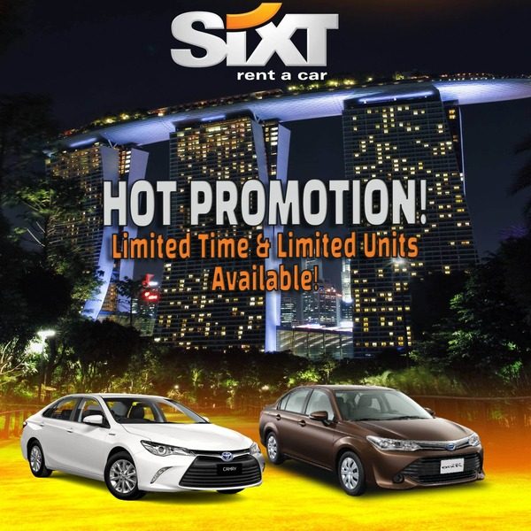 Sixt Car Rental best in singapore
