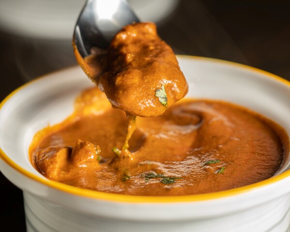 A scoop of Indian curry recipe
