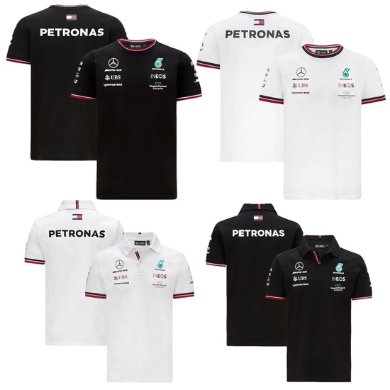  Mercedes AMG Petronas F1 2022 Team T-Shirt f1 shirt singapore