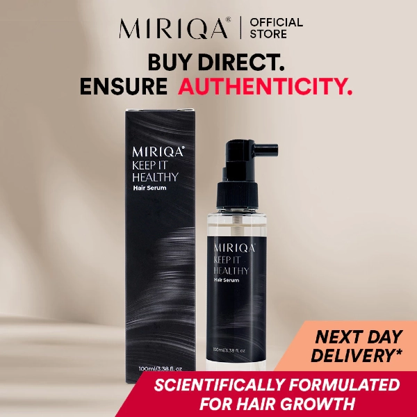 MIRIQA® Keep It Healthy Hair Serum - best hair serum singapore