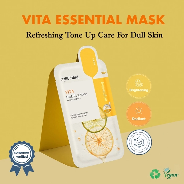 Mediheal Vita Essential Mask - best korean face mask