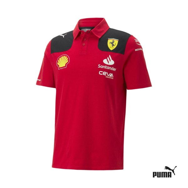 PUMA Scuderia Ferrari Team Men’s Polo Shirt