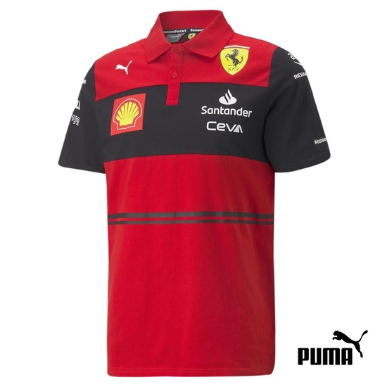 PUMA Scuderia Ferrari Team Polo f1 shirt singapore