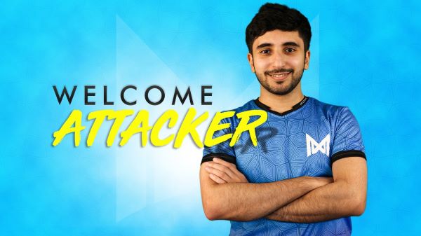 welcome attacker banner with blue background best dota 2 stream
