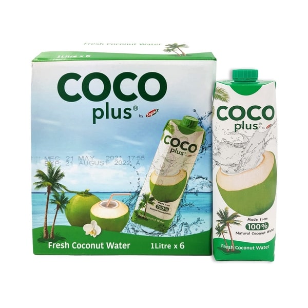 carton of coco plus coconut water