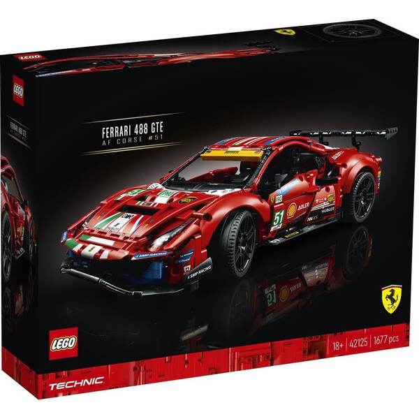 Ferrari 488 GTE LEGO Set