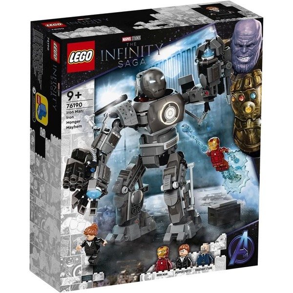 Iron Man: Iron Monger Mayhem LEGO Set