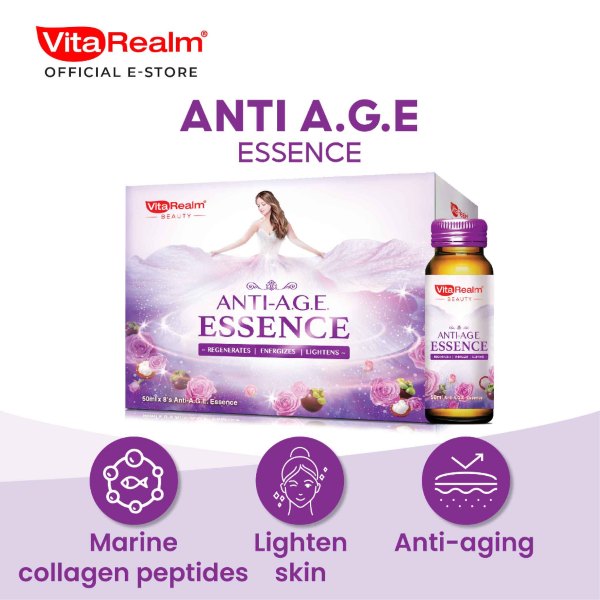 best collagen drink singapore vitarealm anti-a.g.e collagen essence