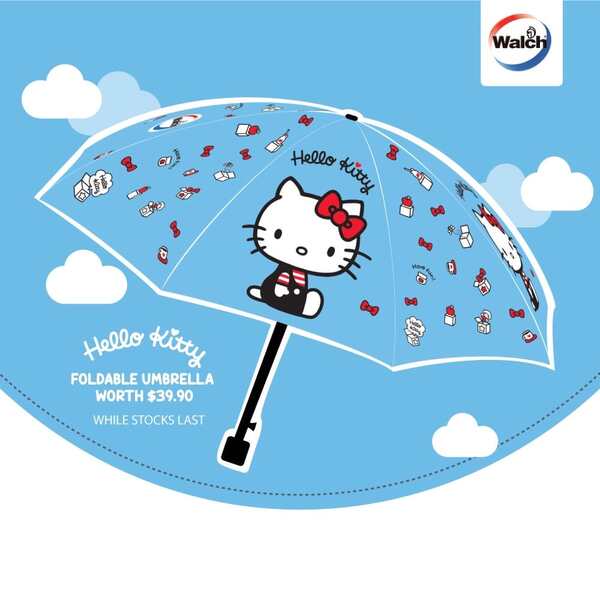Hello Kitty Foldable Umbrella