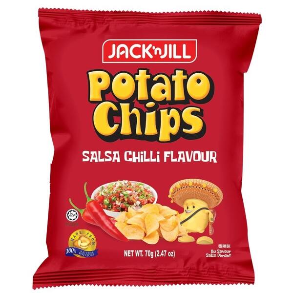 best potato chips in singapore - Salsa Chilli Potato Chips (Jack ‘n Jill)