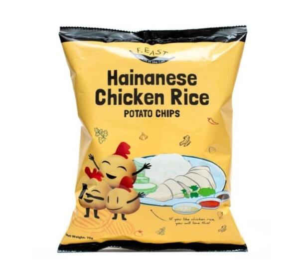 Hainanese Chicken Rice Potato Chips (F.EAST)
