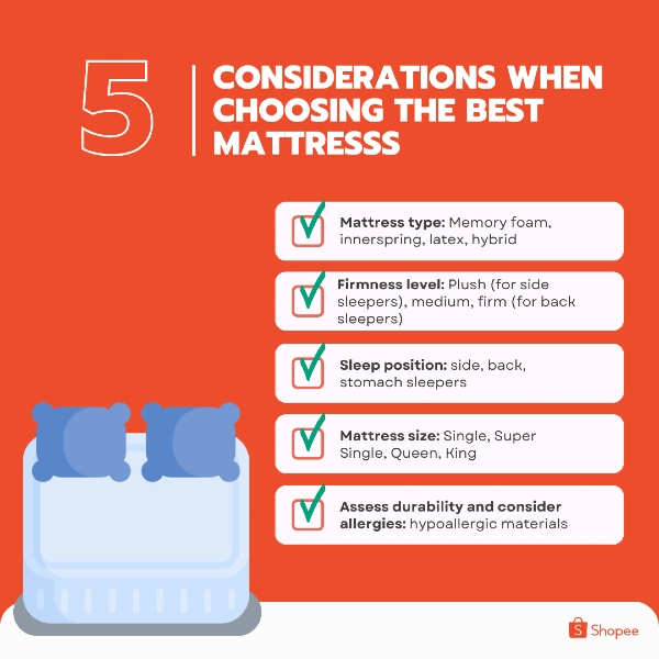 Choosing the best mattress in Singapore: What to look out for