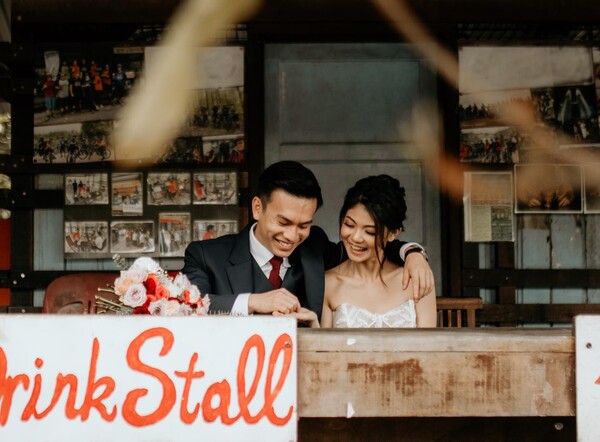 Pulua Ubin pre-wedding photoshoot location singapore