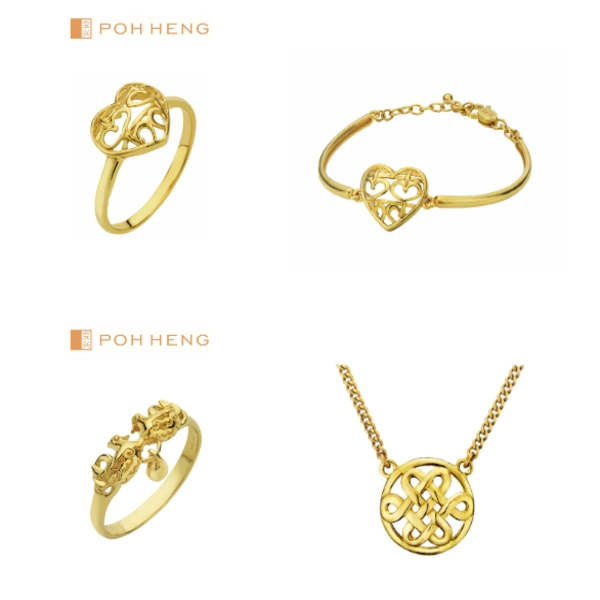 Poh Heng Jewellery si dian jin singapore