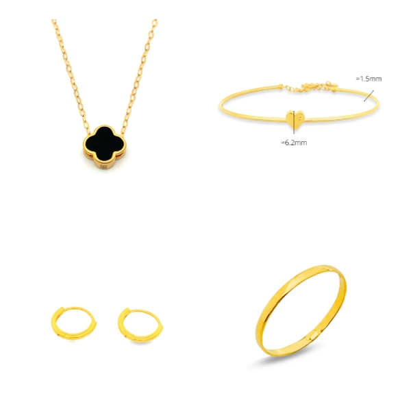 top cash jewellery si dian jin set singapore