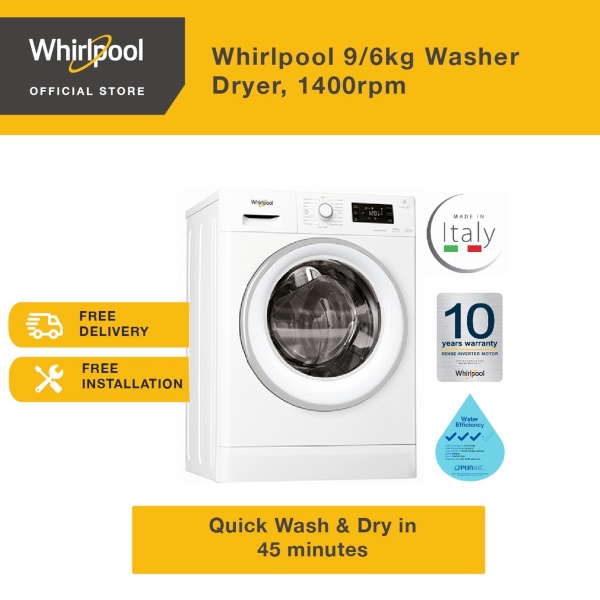 Whirlpool FreshCare+ Washer Dryer