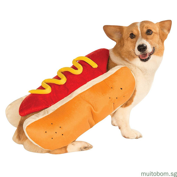 best halloween costume for pets Hotdog