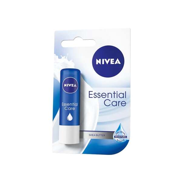 nivea essential care lip balm