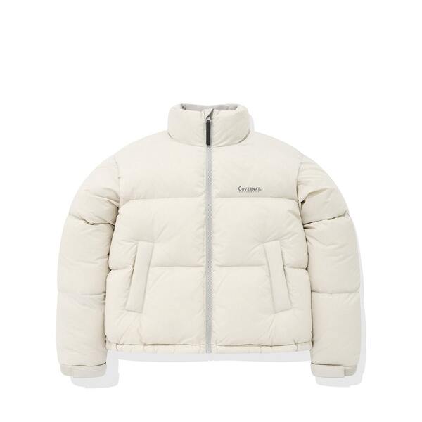 white short puffer coat for winter