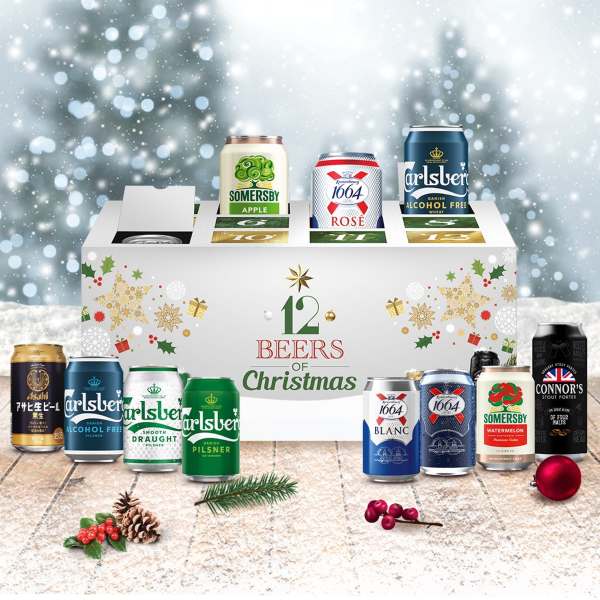 Carlsberg’s 12 Beers of Christmas Advent Beer Calendar