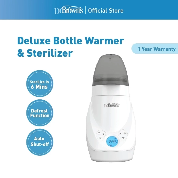 Dr. Brown’s™ Deluxe Bottle and Food Warmer & Sterilizer - best bottle warmer singapore