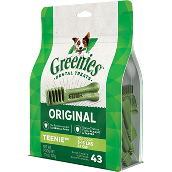 Greenies Treat-Pak-Teenie healthy dog treats