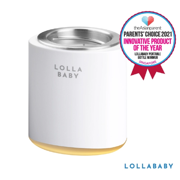 Lollababy Portable Milk Warmer - best bottle warmer singapore