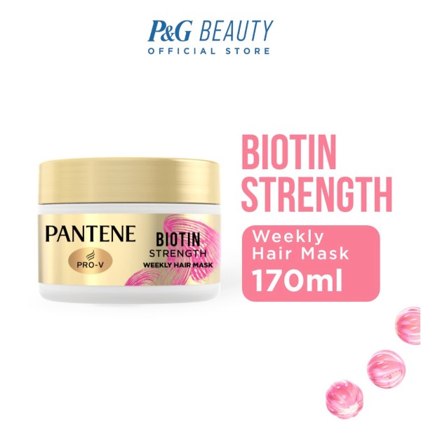 best hair mask singapore Pantene Biotin Strength