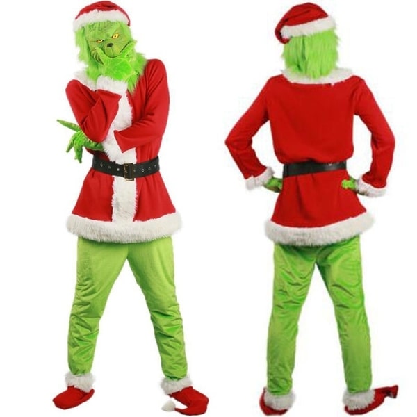 the grinch costume with mask christmas costume ideas