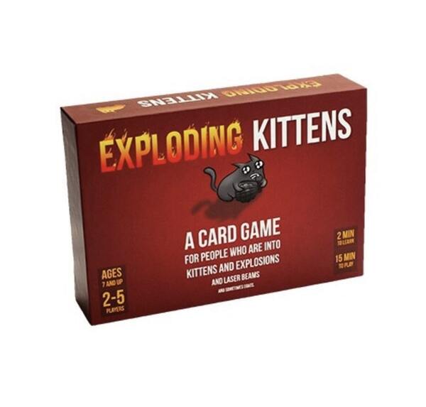 exploding kittens card game