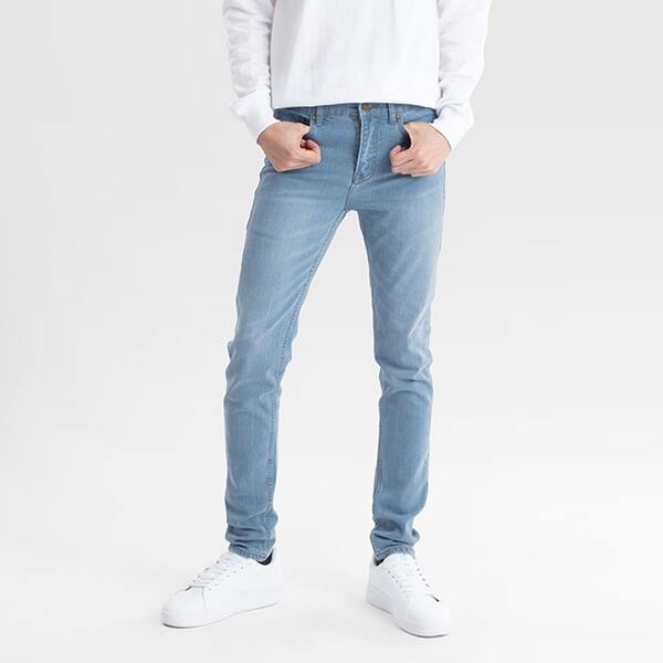 best jeans for men - Oxwhite Men Slim Denim Pants