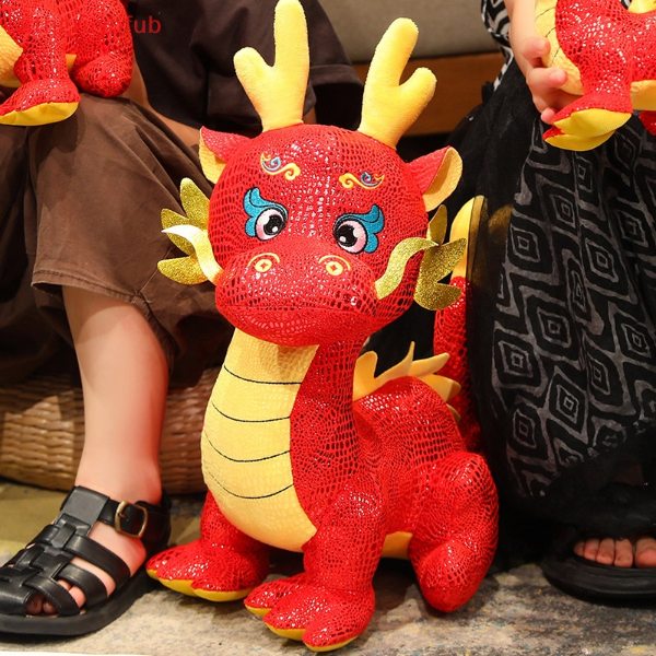 cny decor ideas singapore dragon plush