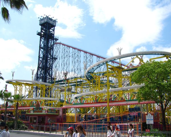 osaka theme parks Nagashima Spaland