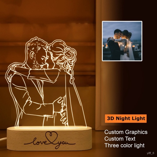 Personalised Night Lamp valentine’s day gifts for her singapore