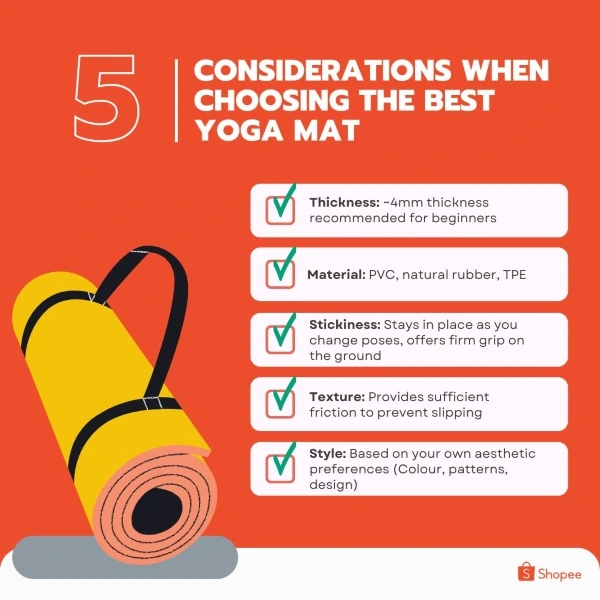 considerations to choose best yoga mat singapore 