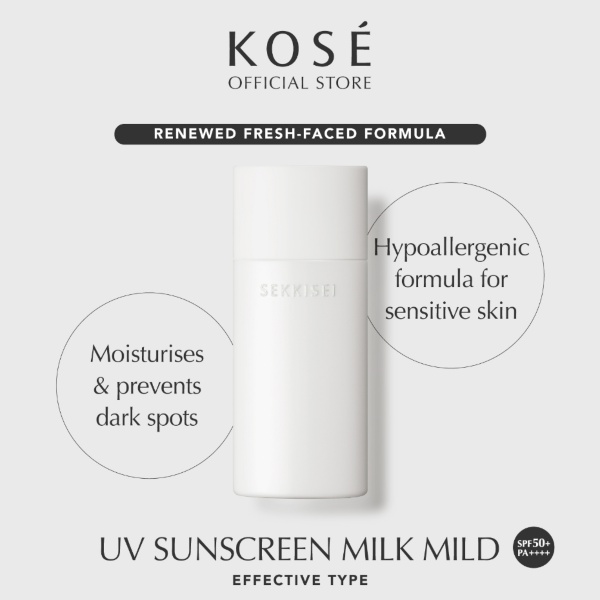 Kose SEKKISEI Clear Wellness UV Sunscreen Mild Milk