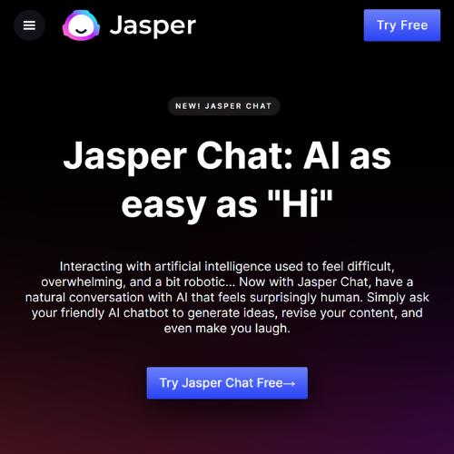Jasper Chat best ChatGPT alternatives