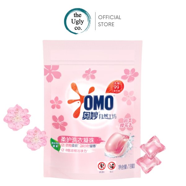 OMO Sakura Cherry Blossom Laundry Capsules