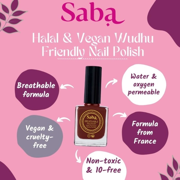 best halal nail polish singapore Saba